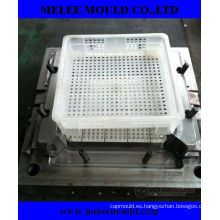 Molde de caja de herramientas de plástico para contenedor de almacenamiento (MELEEE MOLD-349)